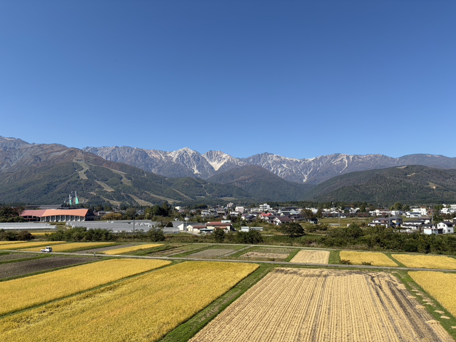 白馬の景色