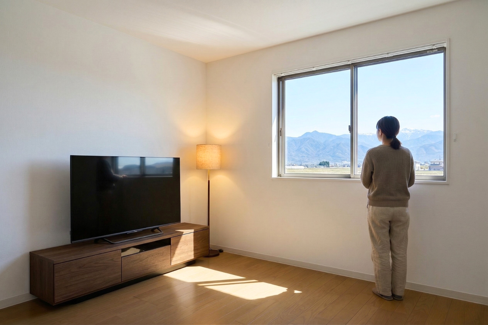 2階リビングからの景色